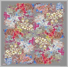 Armine Spring Tide Floral Silk Scarf #54