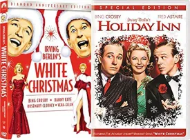 Bing's Treasures Movie Pack Classics Holiday Inn Fred Astaire   Irving Berlin's White Christmas Crosby Diamond DVD Edition Double Feature