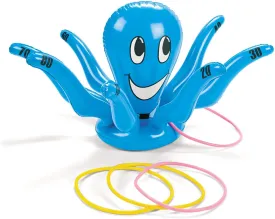 Fun Express Inflatable Octopus Ring Toss Game - Birthday Party Games - VBS Vacation Bible School Supplies/Decor