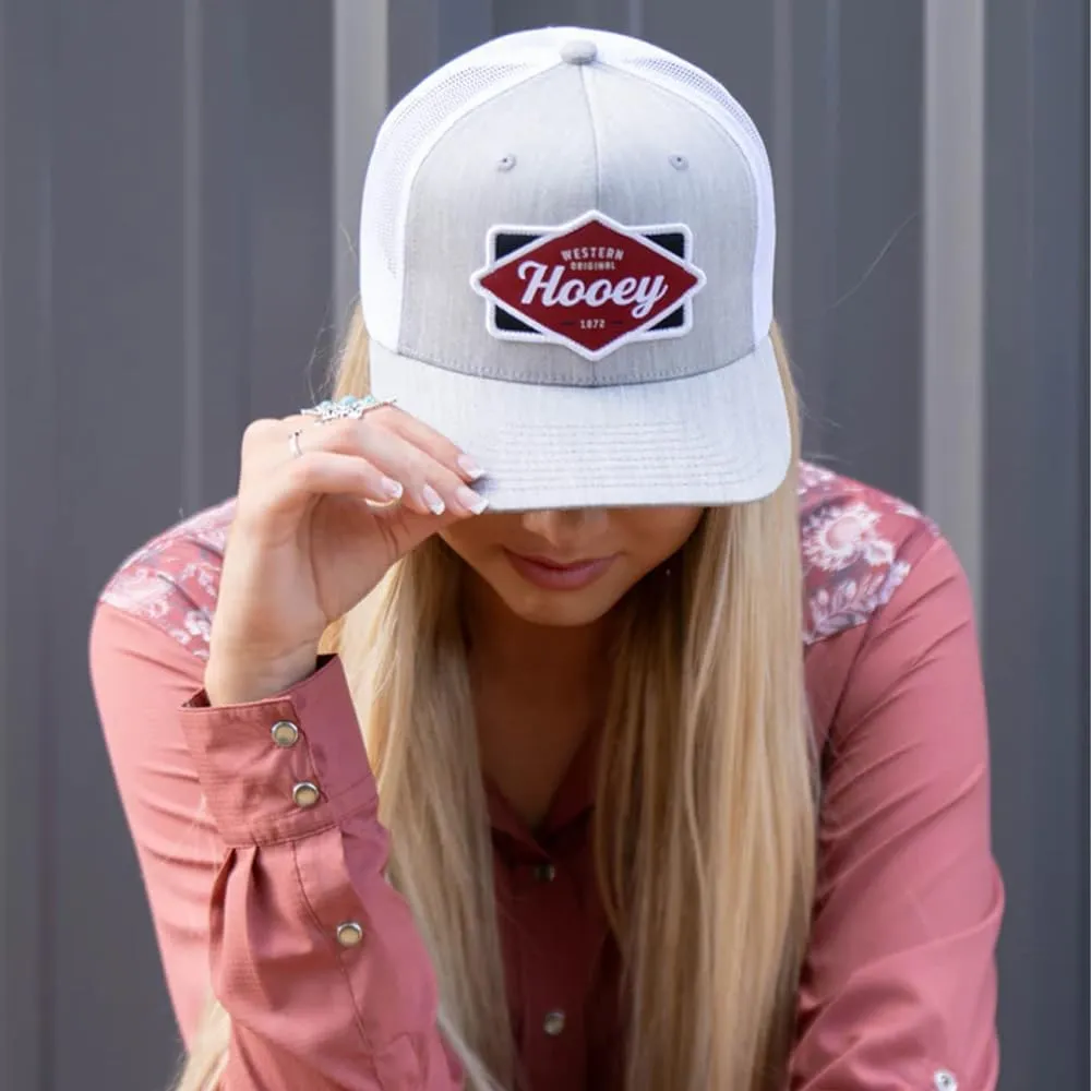 HOOEY Men's Diamond Adjustable Snapback Hat