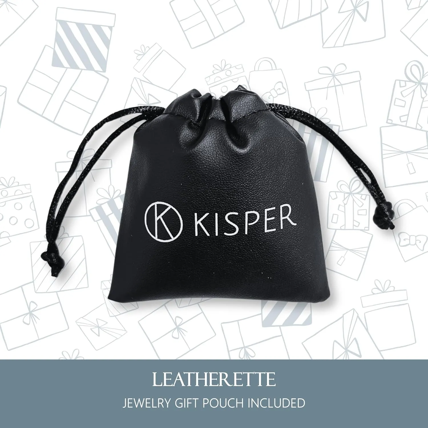 KISPER 18k Gold Hip Hop Rope Chain Necklace ?C Gold Plated Stainless Steel Jewelry for Women & Men with Lobster Clasp