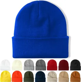 NPQQUAN Beanie for Men Women Winter Hats for Mens Beanie Cuffed Knit Beanies Skull Cap