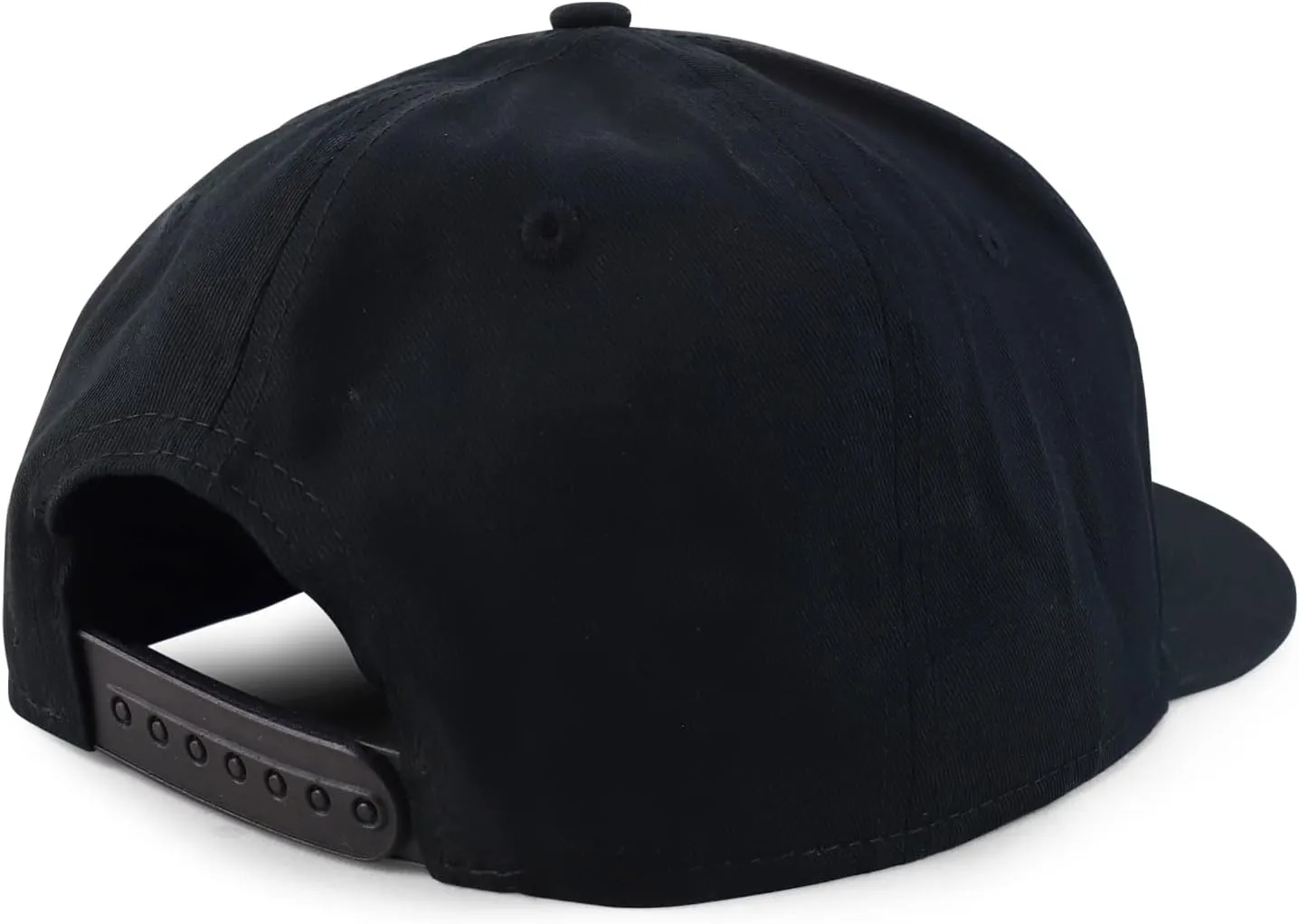 Oversized 2XL Structured Flatbill Snapback Cap for Big Heads