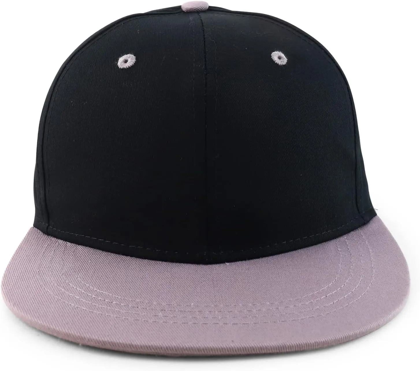 Oversized 2XL Structured Flatbill Snapback Cap for Big Heads