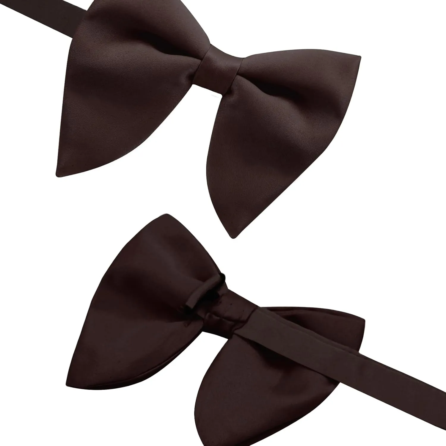 Oversized Bow Ties for Men, Men's Bow ties Pre Tied Big Bow Tie Oversized Satin Bowtie for Tuxedo, Formal Wear