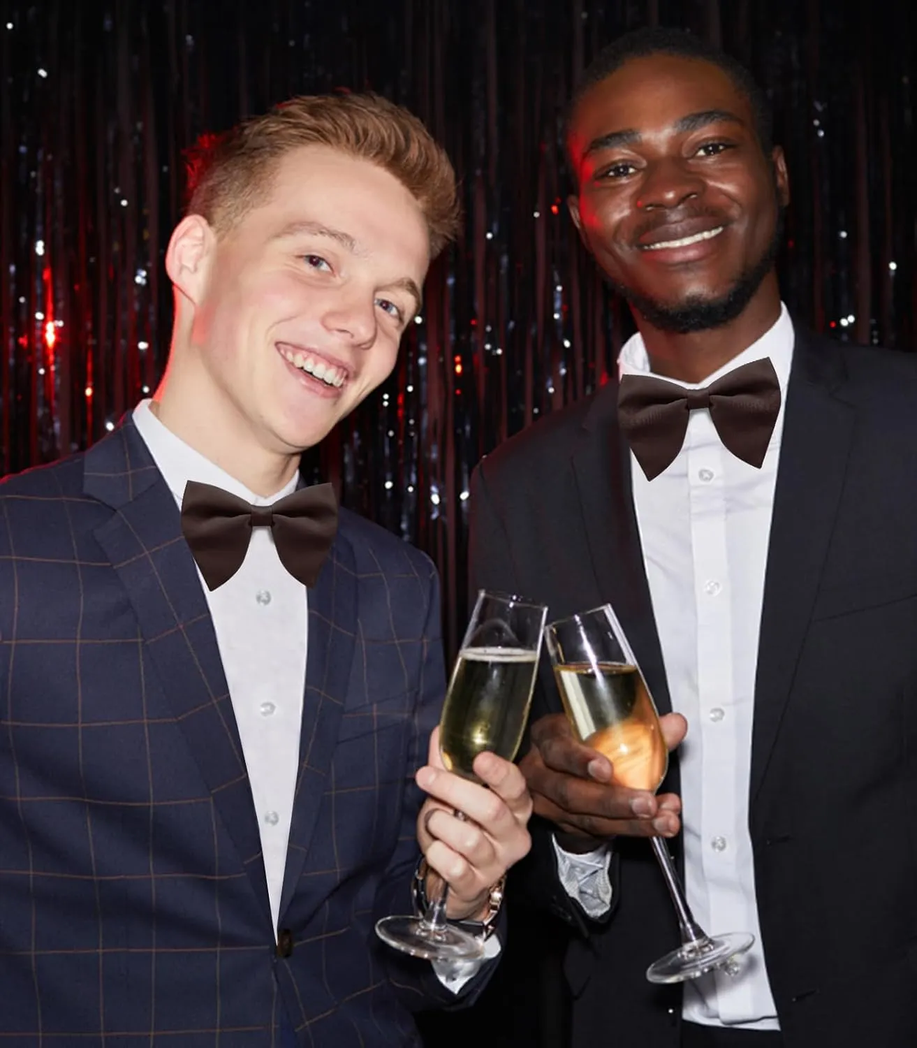 Oversized Bow Ties for Men, Men's Bow ties Pre Tied Big Bow Tie Oversized Satin Bowtie for Tuxedo, Formal Wear