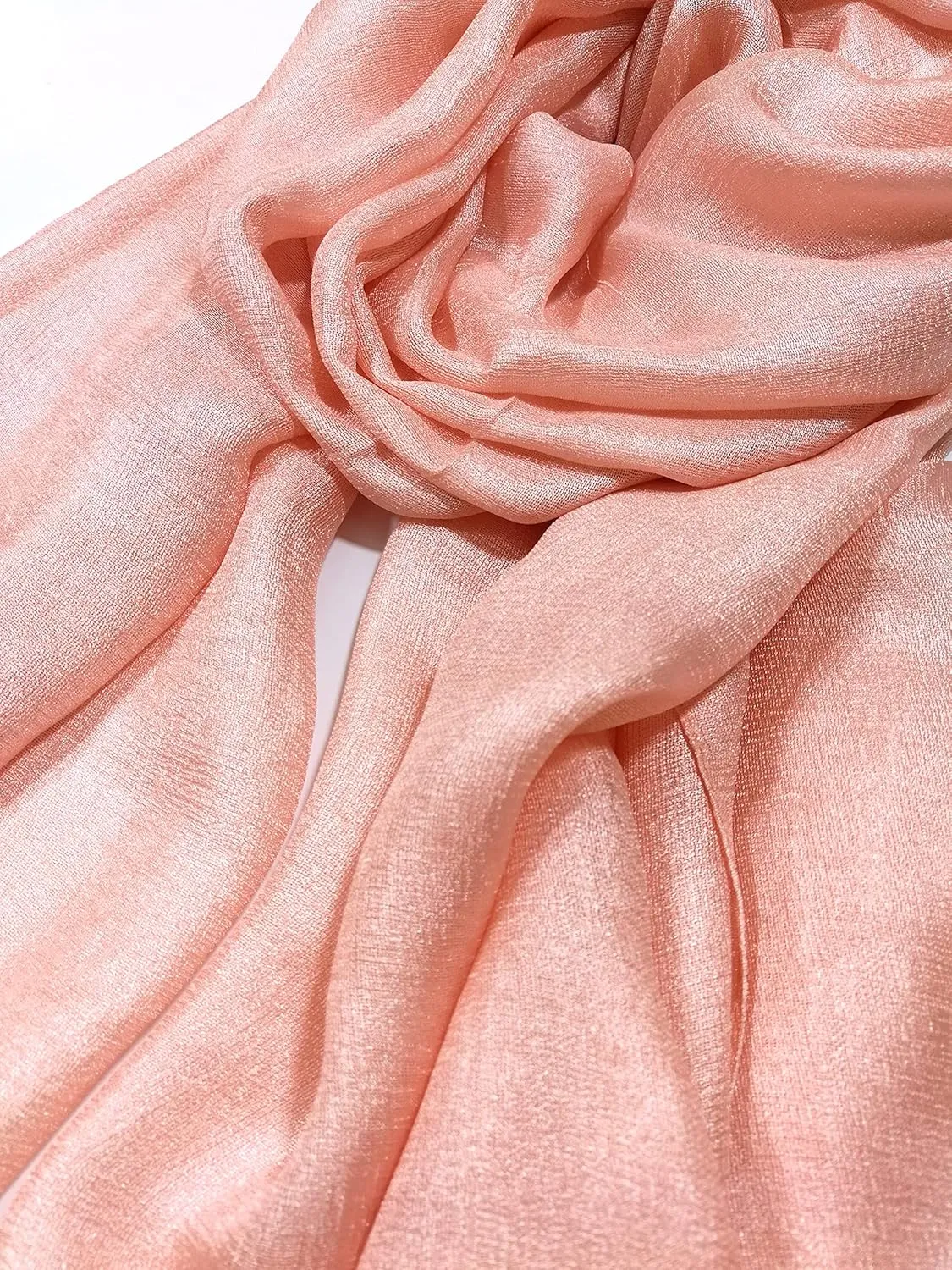 Shanlin Solid Color Silk Feel Long Scarves