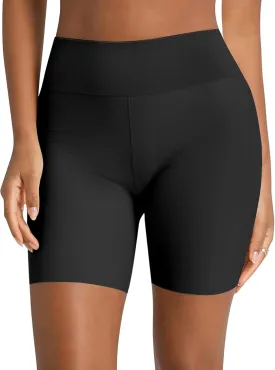 Slip Shorts for Under Dresses Women, Cooling Anti Chafing Seamless Mid Thigh Under Skirt Smooth Boyshorts Panties