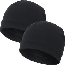 vidsel 100% Cotton Skull Caps for Men Women Breathable Night Cap Sleep Hats Soft Lightweight Running Beanie Helmet Liner